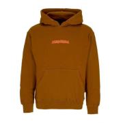 Propaganda Brun Melt Hoodie med Känguruficka Brown, Herr