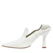 Bottega Veneta Vintage Pre-owned Laeder klackskor White, Dam