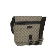 Gucci Vintage Pre-owned Canvas gucci-vskor Beige, Dam