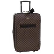 Louis Vuitton Vintage Pre-owned Canvas resvskor Brown, Dam