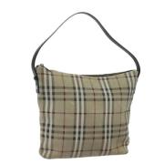 Burberry Vintage Pre-owned Mocka axelremsvskor Beige, Dam