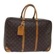 Louis Vuitton Vintage Pre-owned Canvas handvskor Brown, Dam