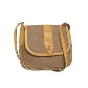 Gucci Vintage Pre-owned Canvas gucci-vskor Beige, Dam