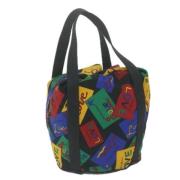 Yves Saint Laurent Vintage Pre-owned Nylon totevskor Multicolor, Dam