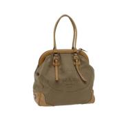 Prada Vintage Pre-owned Bomull prada-vskor Beige, Dam