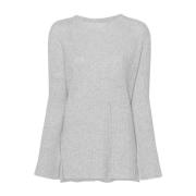 Twinset Round-neck Knitwear Gray, Dam