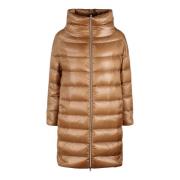 Herno Ultralight Quilted Nylon Down Jacket Brown, Dam