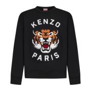 Kenzo Svart Sweater Kollektion Black, Herr