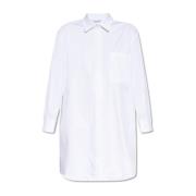 Max Mara Skjorta med ficka White, Dam