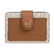 Michael Kors Plånbok med logotyp Brown, Dam