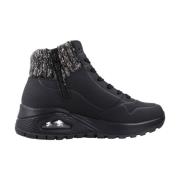 Skechers Lace-up Boots Black, Dam