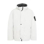 Stone Island Neutral Polyester Tech Jacka Beige, Herr