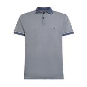 Tommy Hilfiger Bomull Piqué Polo - Grå Gray, Herr