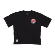 Alpha Industries Japansk Wave Warrior Tee Svart T-shirt Black, Herr