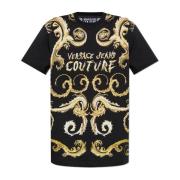 Versace Jeans Couture T-shirt med logotyp Black, Herr