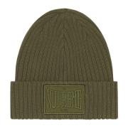 Supreme Begränsad upplaga Oliv Beanie med Patch Green, Unisex