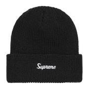 Supreme Begränsad Upplaga Löst Mått Beanie Svart Black, Unisex