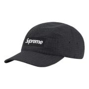 Supreme Begränsad upplaga Glow Ripstop Camp Cap Black, Herr