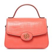 Tory Burch  Crush Robinson Top-Handle Väska Pink, Dam