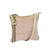 Gucci Vintage Pre-owned Canvas gucci-vskor Pink, Dam