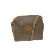 Gucci Vintage Pre-owned Canvas gucci-vskor Beige, Dam