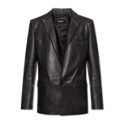 Dsquared2 Läderblazer Brown, Herr