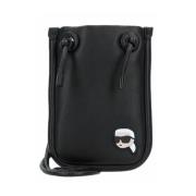 Karl Lagerfeld Säsongs Pochette med Rem Black, Dam