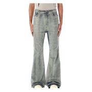 Rick Owens Bolan Bootcut Jeans Sky Aw24 Blue, Herr