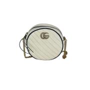 Gucci Vintage Pre-owned Crossbody Bag Beige, Dam