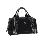 Burberry Vintage Pre-owned Bomull handvskor Black, Dam