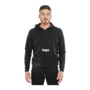 Kappa Hoodies Black, Herr