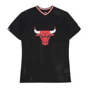 New Era Chicago Bulls Mesh Klänning Svart/Röd Black, Herr