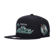 Mitchell & Ness Boston Celtics Snapback Keps Svart Black, Herr