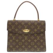 Louis Vuitton Vintage Pre-owned Canvas handvskor Brown, Dam