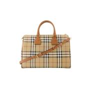 Burberry Vintage Pre-owned Bomull handvskor Beige, Dam