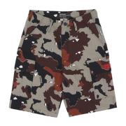 Propaganda Ökenkommando Camo Cargo Shorts Multicolor, Herr