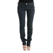 Costume National Gr Superslim Jeans i Bomullsblandning Gray, Dam