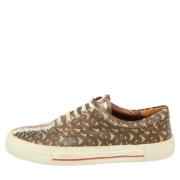 Burberry Vintage Pre-owned Belagd canvas sneakers Multicolor, Herr