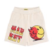 Market Smiley Logo Sweatshorts Beige, Herr