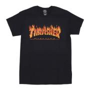 Thrasher Svart Inferno Tee Kortärmad T-shirt Black, Herr