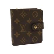 Louis Vuitton Vintage Pre-owned Belagd canvas plnbcker Brown, Dam