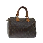 Louis Vuitton Vintage Pre-owned Canvas handvskor Brown, Dam