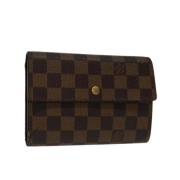 Louis Vuitton Vintage Pre-owned Belagd canvas plnbcker Brown, Dam