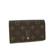 Louis Vuitton Vintage Pre-owned Belagd canvas plnbcker Brown, Dam