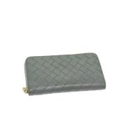 Bottega Veneta Vintage Pre-owned Laeder plnbcker Gray, Dam