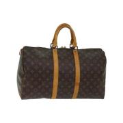 Louis Vuitton Vintage Pre-owned Canvas louis-vuitton-vskor Brown, Dam