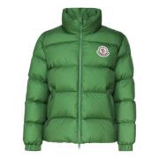 Moncler Grön Lättviktsjacka med Dragkedja Green, Herr