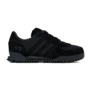 Y-3 Svarta Marathon Sneakers Black, Herr