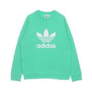 Adidas Grön/Vit Lätt Crewneck Sweatshirt Green, Herr