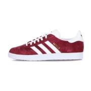 Adidas Burgundy Suede Low Top Sneaker Red, Herr